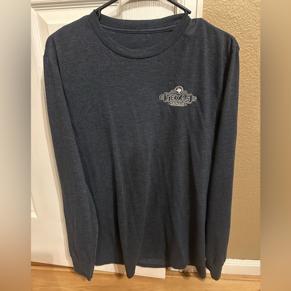 Texas Long Sleeve Navy Shirt